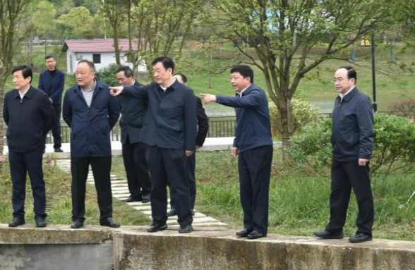 江西省委书记刘奇视察龙须沟项目，点赞仙女湖水环境治理