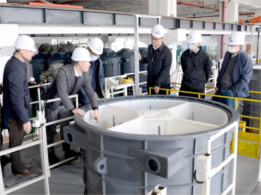 广东省工信厅总经济师张振祥带队到资源环保东莞装备产业园调研指导